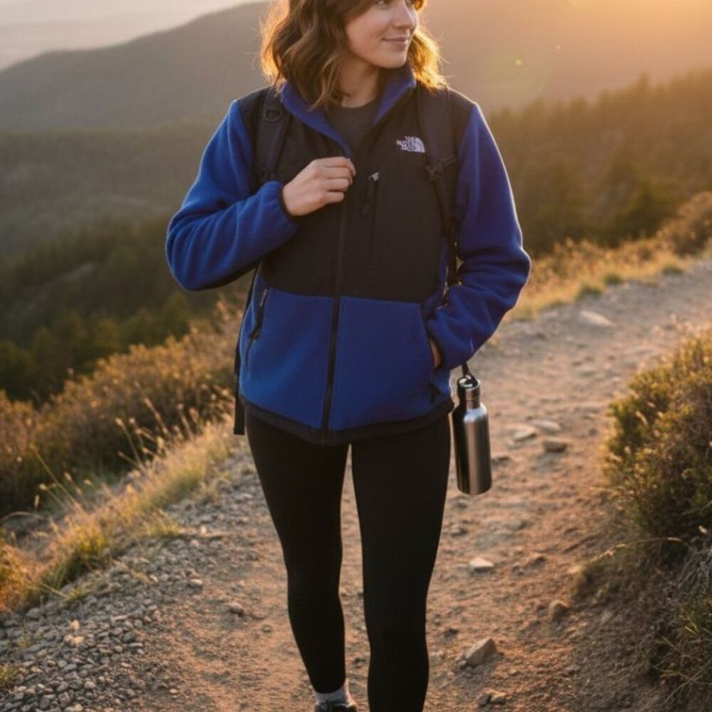 The North Face Denali Polartec Fleece Full Zip Jacket Women's Size Medium